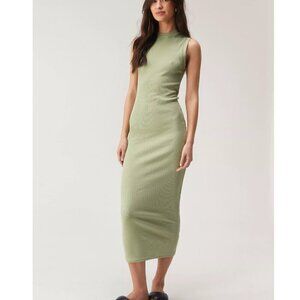 Nasty Gal Longline Tank Midi Dress, Size Large, New in Bag